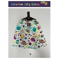 Crochet Top Hand Towel / Tea Towel - Tea Time Crochet Top Hand Towel / Tea Towel - Tea Time